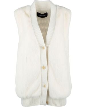 Fabiana Filippi Cashmere Vest - White