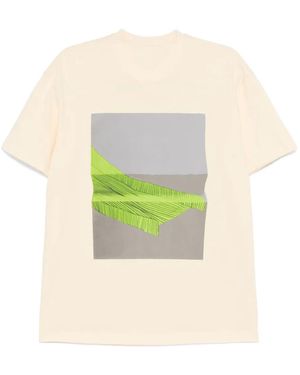 JNBY Camiseta Con Motivo Gráfico - Amarillo