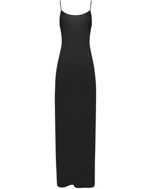 Maison Close Fever Backless Maxi Dress - Black