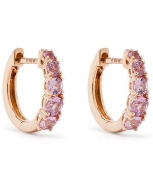 Anita Ko 18Kt Roségouden Oorringen - Roze