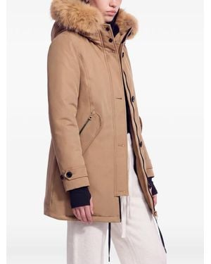 Rudsak Keyshia Faux-Fur Trim Parka - Natural