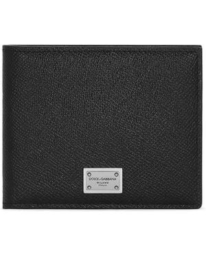 Dolce & Gabbana 二つ折り財布 - ブラック