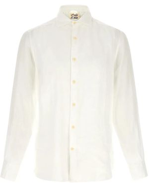 MC2 Saint Barth Pointed-Collar Shirt - White