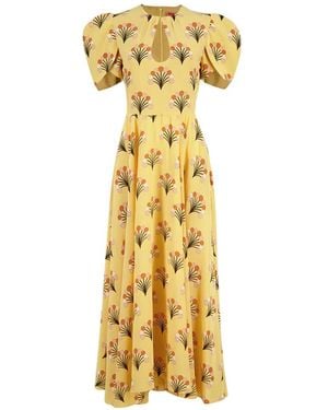 La DoubleJ Petal Dress - Metallic