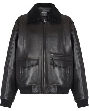 Balmain ポケット ジャケット - ブラック
