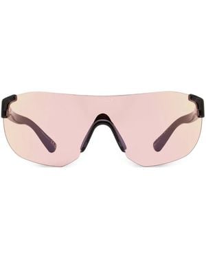 Moncler Lunettes De Soleil Sans Monture - Rose