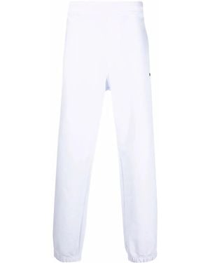 MSGM Jogginghose Mit Logo-Print - Weiß
