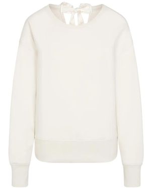 Juvia Trui Met Strikdetail - Wit