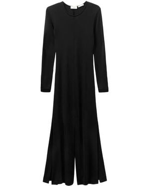 BITE STUDIOS Vestido Incise con abertura - Negro