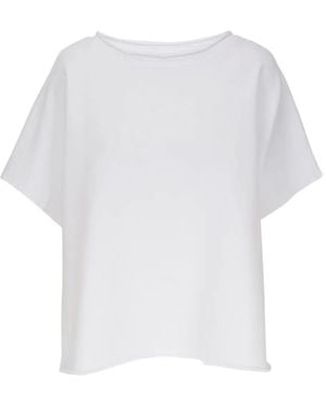 Frank & Eileen カットオフエッジ Tシャツ - ホワイト