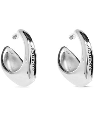 Givenchy Pendientes Earcuff Con Diseño Curvo - Metálico