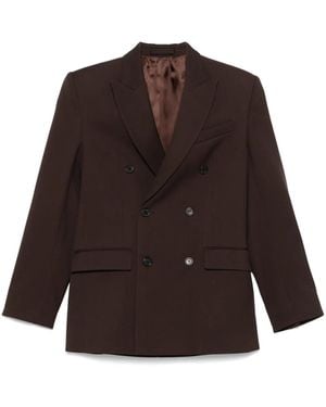 Wardrobe NYC Blazer con doble botonadura - Marrón