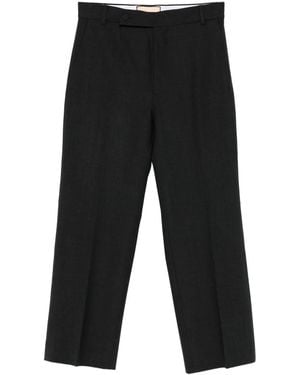 Plan C Straight-Leg Pants - Black