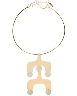 Osklen Dual-Tone Necklace - Metallic