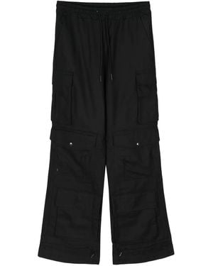 Mauna Kea Straight-Leg Cotton Cargo Trousers - Black