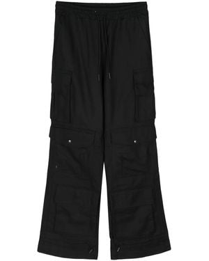 Mauna Kea Straight-Leg Cotton Cargo Trousers - Black