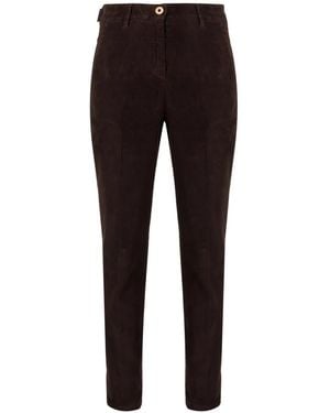 Jacob Cohen Corduroy Tapered-Leg Pants - Black