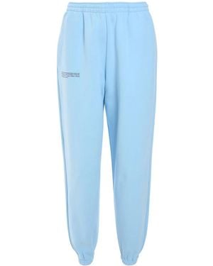 PANGAIA Logo-Print Track Trousers - Blue