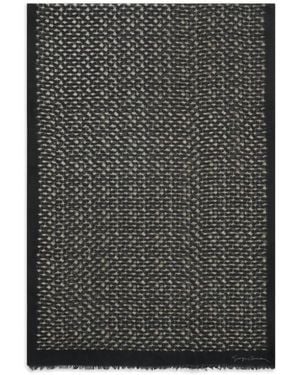 Giorgio Armani Bufanda Estampada - Negro