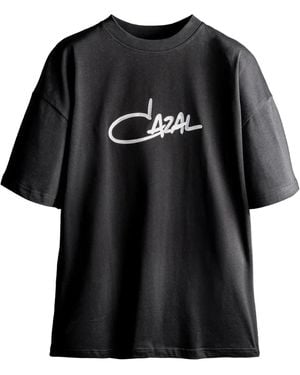 Cazal Signature-Logo T-Shirt - Black