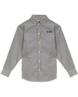 Isabel Marant Fabriza Striped Shirt - Grey