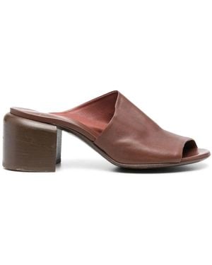 Officine Creative 70Mm Leather Sandals - Brown