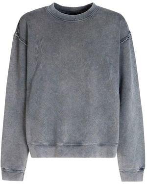 Haikure Sudadera Con Efecto Degradado Y Abertura Posterior - Gris