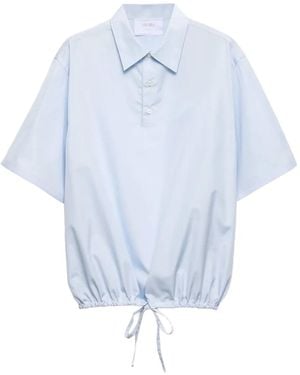 Prada ショートスリーブ ポロシャツ - ブルー