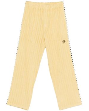 Bode Pantalon De Jogging Croquet Ground - White