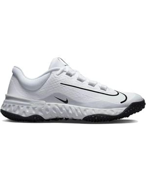 Nike Alpha Huarache Elite 4 Tf Lace-Up Trainers - White
