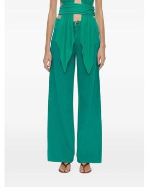 Christopher Esber Quartz Relaxed-Fit Jeans - Green