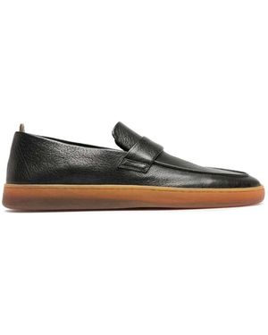 Officine Creative Herbie Textured Loafers - White