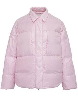 Jil Sander Jacke mit Kragen - Pink