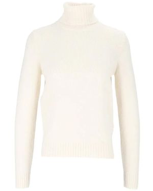 K-Way Peggy Roll-Neck Sweater - White