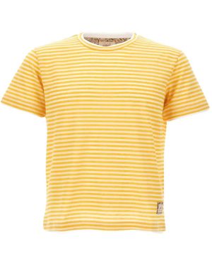 Bob Coast Striped T-Shirt - Gelb