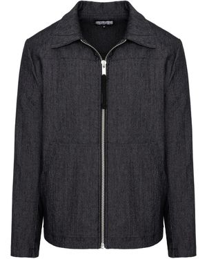 Hamza Six Zipped Jacket - Black