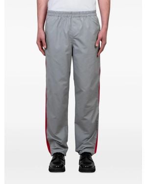 GIMAGUAS Tyler Side-Stripe Track Trousers - Grey