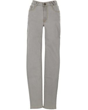 Vivienne Westwood Logo-Detail Jeans - Grey