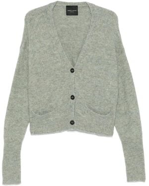 Roberto Collina Geknöpfter Cardigan mit Tasche - Grün