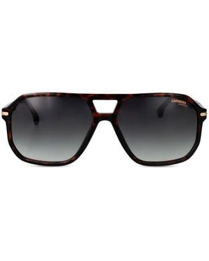 Carrera Zonnebril Met Piloten Montuur - Zwart