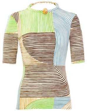 Silvia Tcherassi Varinia T-Shirt - Green