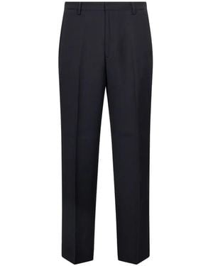 Costumein Alain Luras Pressed-Crease Tailored Trousers - Blue
