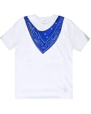 P.A.R.O.S.H. T-Shirt À Imprimé Bandana - Blue