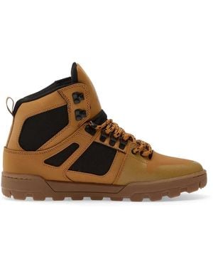 DC Shoes Pure Panelled Trainers - Brown