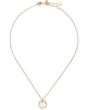 Pasquale Bruni 18kt Rose Gold Petit Joli Agate And Diamond Pendant Necklace - Natural