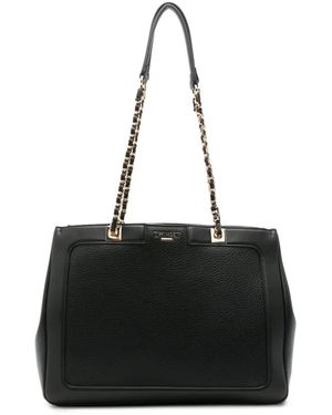 Twinset Chain-Strap Tote Bag - Black