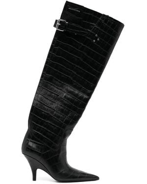 Alexander Wang 100Mm Diablo Boots - Black