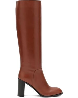 Sartore Sr3047 Knee-High Leather Boots - Brown
