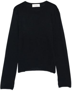 Lisa Yang Georgie Long-Sleeve Top - Black