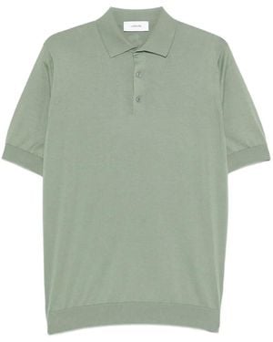 Lardini Buttoned Polo Shirt - Green